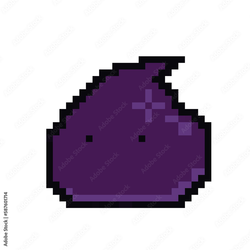 Obraz premium Purple Slime
