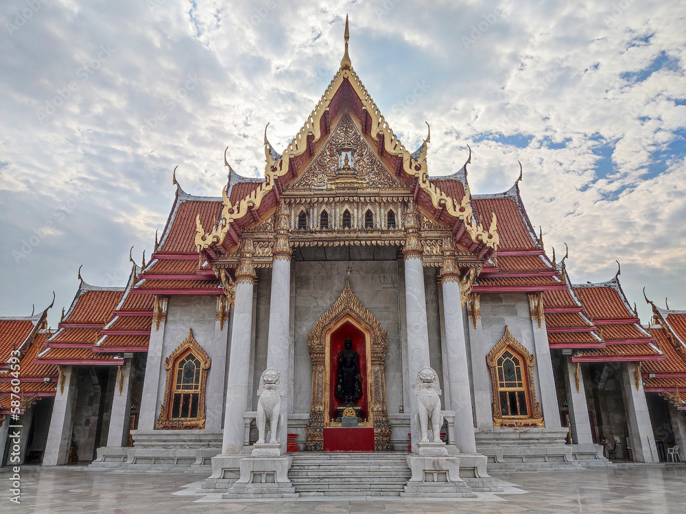 Wat Benchamabophit Dusitwanaram or Marble Temple in Bangko Wat Benchamabophit Dusitwanaram or Marble Temple in Bangko