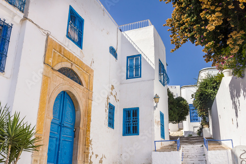 The village of Sidi Bou Said, Carthage, Tunisia © TravelWorld