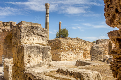 Archaeological site of Carthage, Tunisia