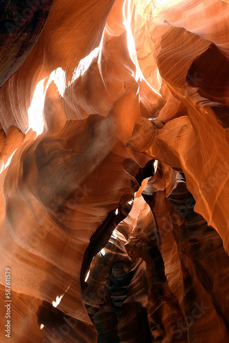 Antelope Canyon Gorge in the State of Arizona, USA