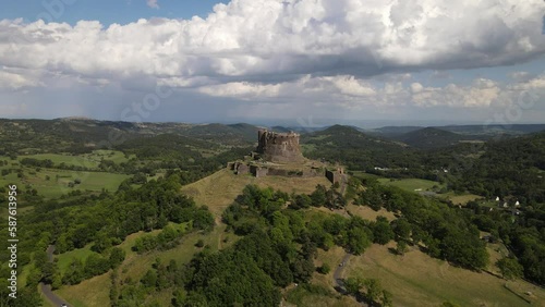 Chateau de Murol Auvergne Puy de Dôme France photo