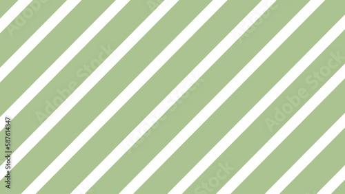 Green and white stripes background