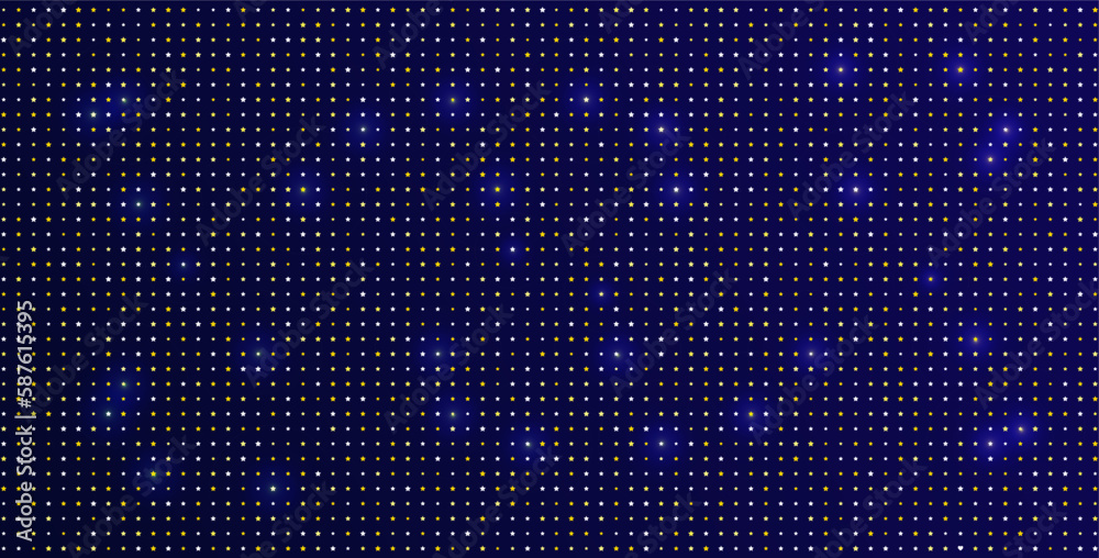Vector illustration of an abstract dark background with a yellow spark diamond effect, geometric shapes and star pattern create a sense of space and cosmos. yellow spark adds a shine and glitter. Vector illustration of an abstract dark background with a yellow spark diamond effect, geometric shapes and star pattern create a sense of space and cosmos. yellow spark adds a shine and glitter.