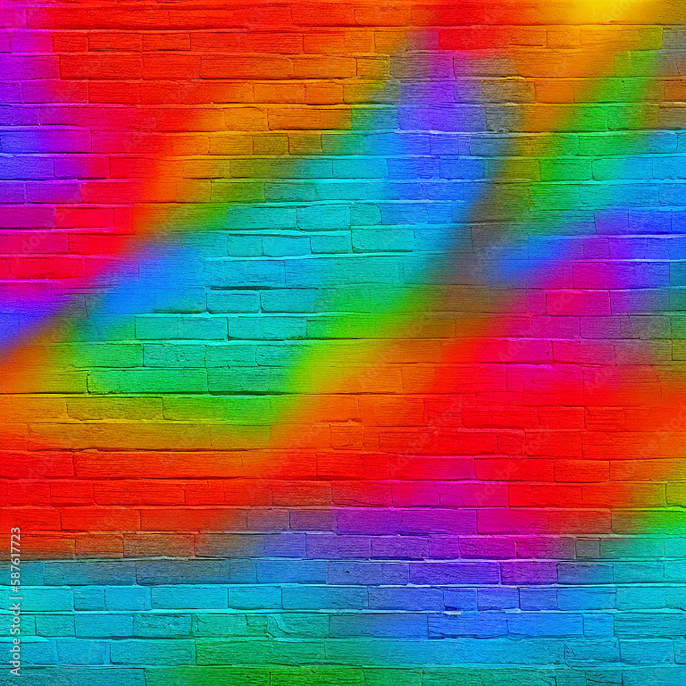 Fototapeta premium colorful abstract rainbow color background