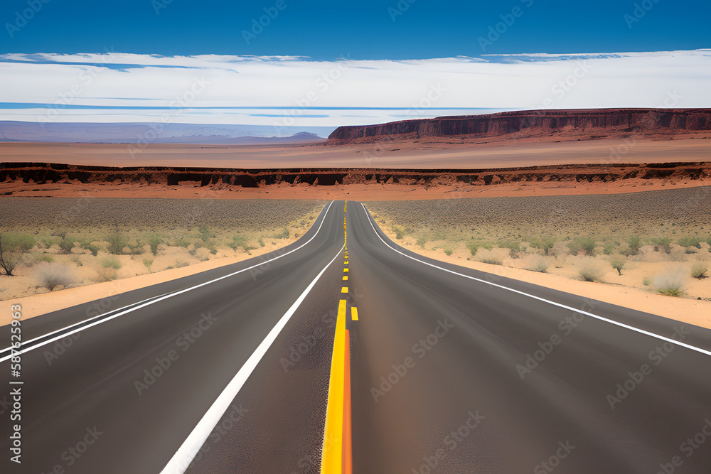 road to the desert road to the desert