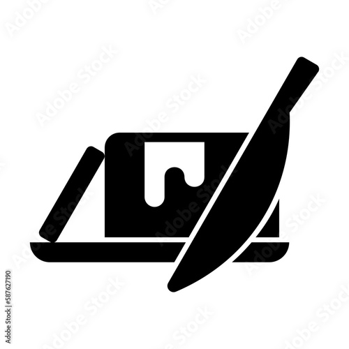 butter glyph style icon