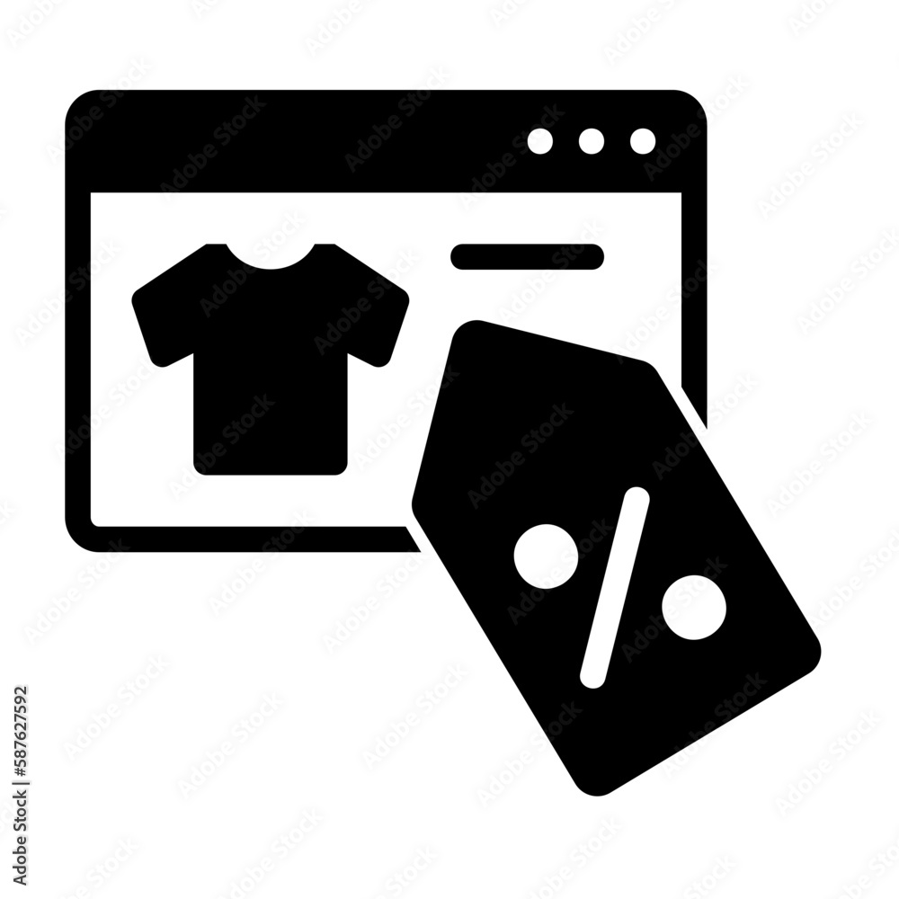ecommerce glyph style icon ecommerce glyph style icon