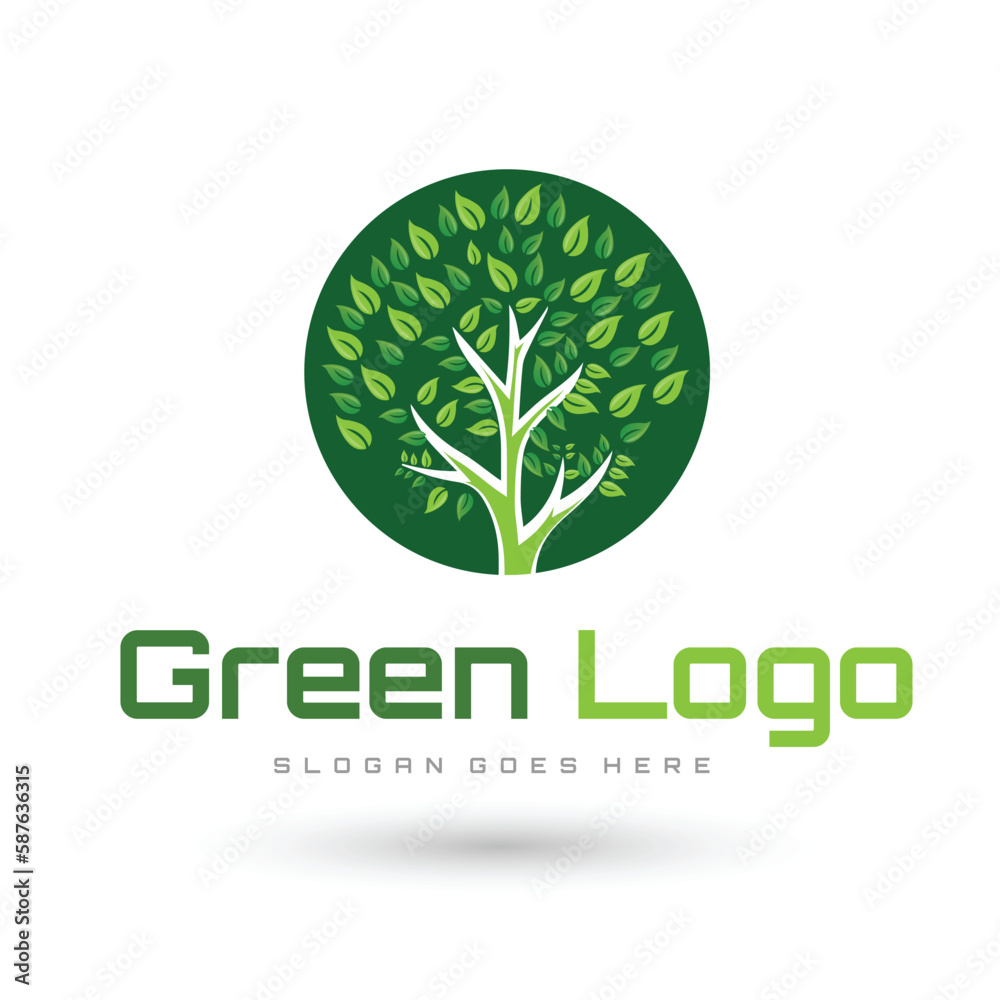 Abstract vibrant tree logo design, root vector - Tree of life logo design inspiration isolated on white background. Abstract vibrant tree logo design, root vector - Tree of life logo design inspiration isolated on white background.