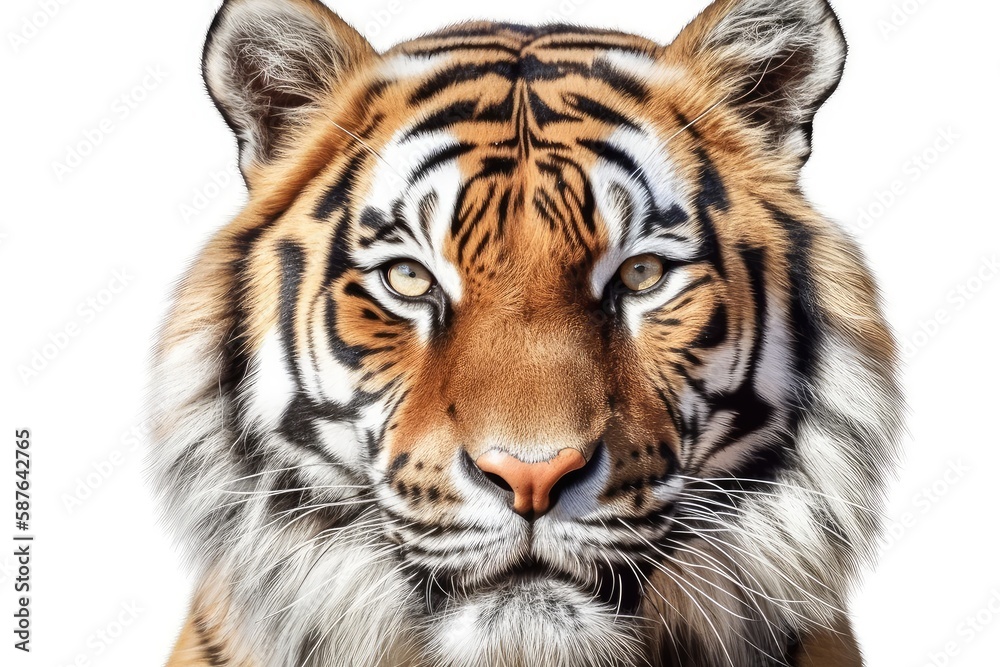 Obraz premium white bengal tiger