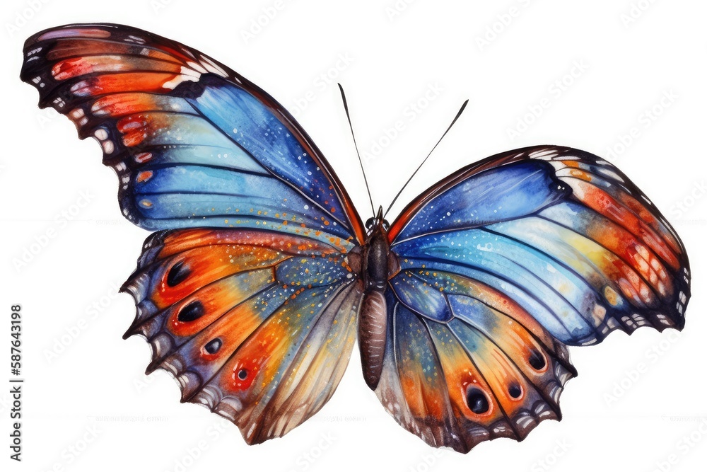 butterfly isolated on white butterfly isolated on white
