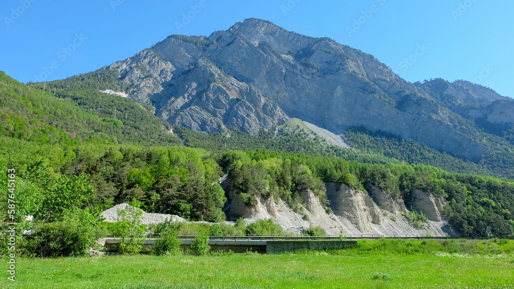 Genfer See bei Montreux in der schönen Schweiz