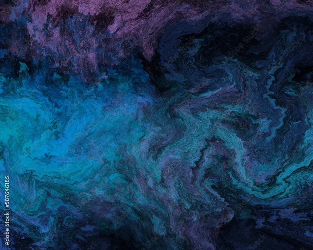 background for underwater world or space theme abstraction