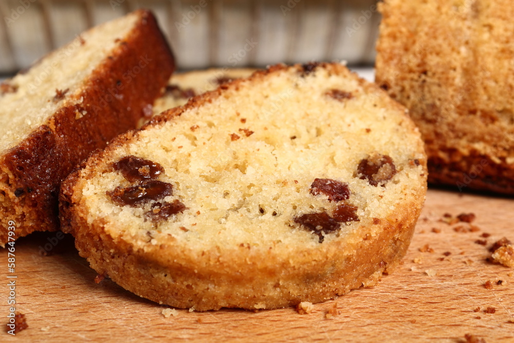 Raisin butter cake Raisin butter cake
