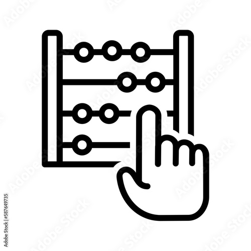 Black icon for Count