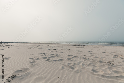 Fototapeta Naklejka Na Ścianę i Meble -  Sand dunes  at Baltic Sea in Poland