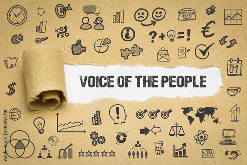 Voice of the people	
 photo