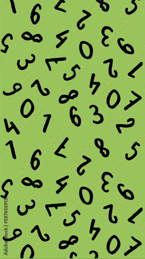 template with the image of keyboard symbols. a set of numbers. Surface template. pea background. Vertical image. template with the image of keyboard symbols. a set of numbers. Surface template. pea background. Vertical image.