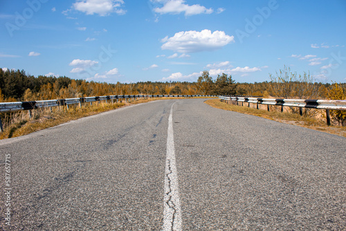 road in the countryside