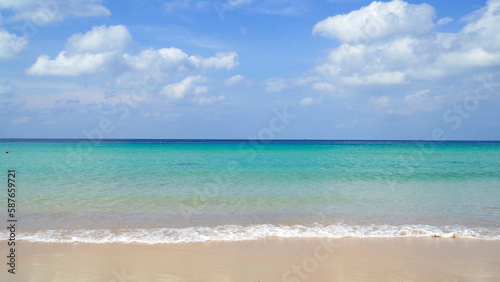 beach with sky