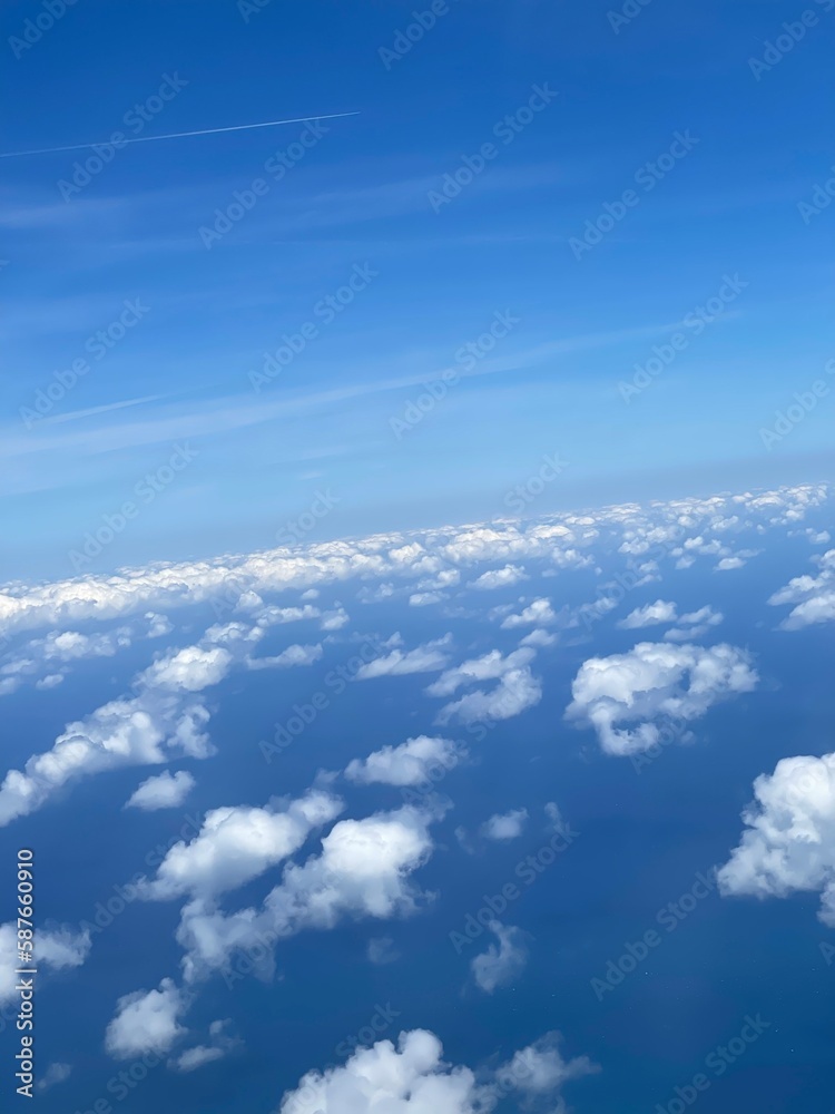 Scattered clouds