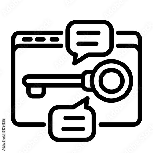 keyword icon