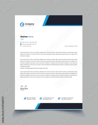 Corporate Business Letterhead