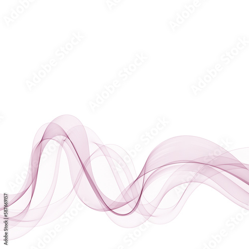 Wave abstract pattern. Presentation template. Vector design element. Purple wave. eps 10