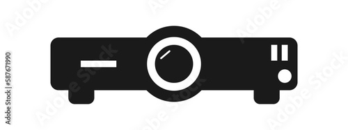 Normal projector device presentation icon	