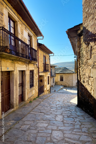 Fototapeta Naklejka Na Ścianę i Meble -  Puebla de Sanabria in Zamora, Castile and Leon, Spain. High quality photo