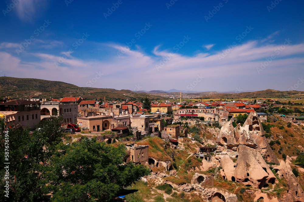 view of the uchisar city