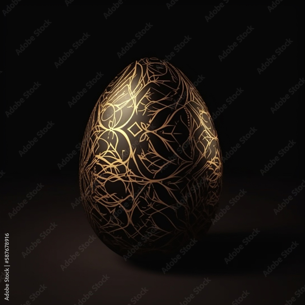 golden easter egg