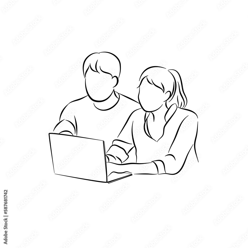 Hand-drawn illustration of a young, beautiful woman in a variety of serene and peaceful poses promoting relaxation, wellness, and self-care. Hand-drawn illustration of a young, beautiful woman in a variety of serene and peaceful poses promoting relaxation, wellness, and self-care.