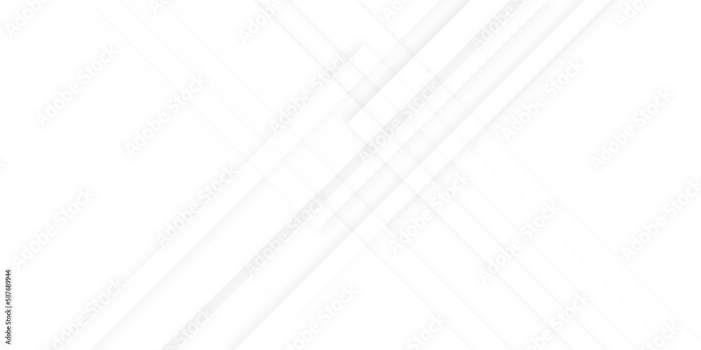 Modern dynamic seamless abstract white background with elegant diagonal lines and white light grey modern seamless business technology concept geometric shapes.	