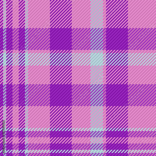 Fabric background seamless. Texture check plaid. Pattern textile tartan vector.