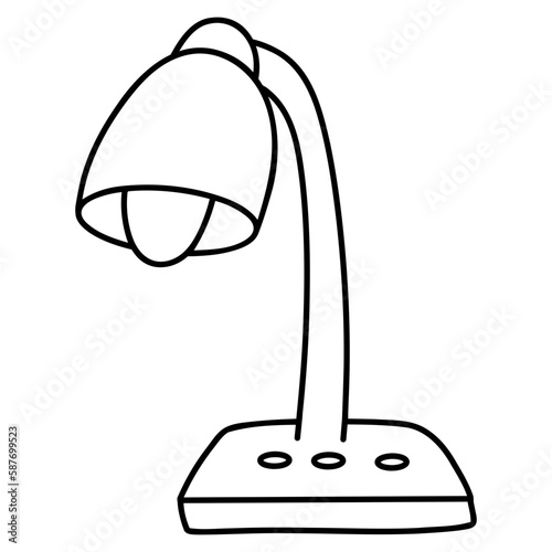 desk lamp icon