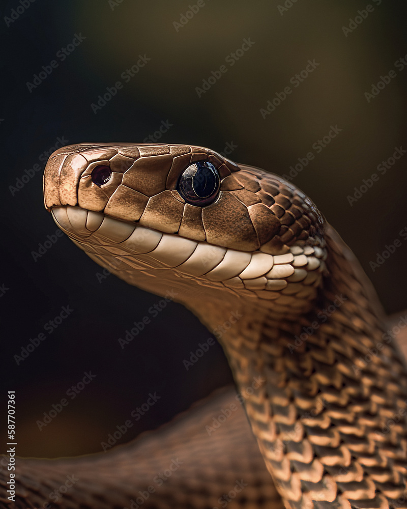 close up of a python close up of a python