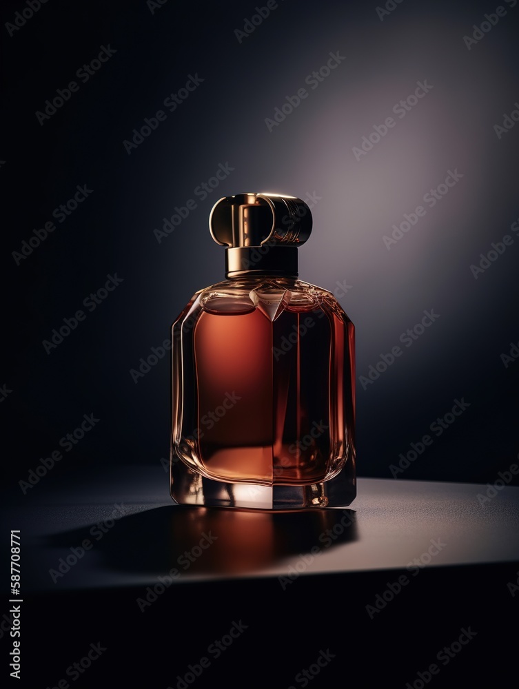 Simple and fashionable perfume bottle,created with Generative AI tecnology. Simple and fashionable perfume bottle,created with Generative AI tecnology.