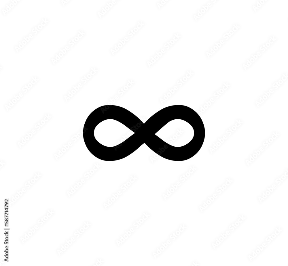 infinity symbol icon