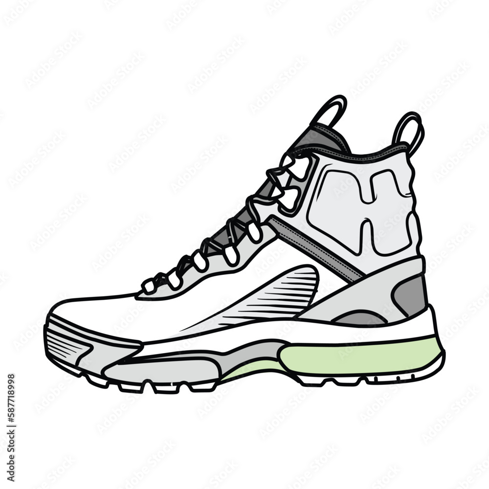 Sneakers Design with Side angle. Sport shoes . Draft. Flat design. Vector illustration. Sneakers in a flat style. Side view sneakers. Fashion sneakers. Sneakers Design with Side angle. Sport shoes . Draft. Flat design. Vector illustration. Sneakers in a flat style. Side view sneakers. Fashion sneakers.