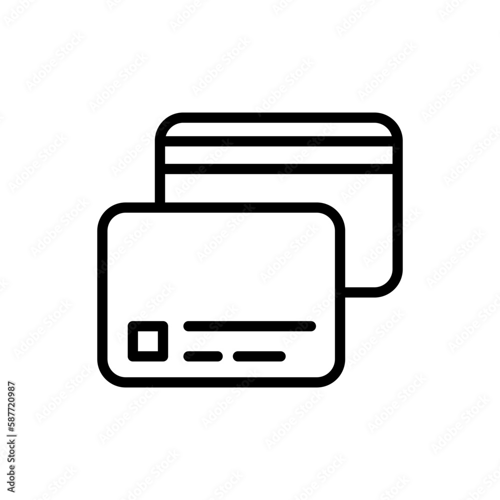 Credit card icon Credit card icon
