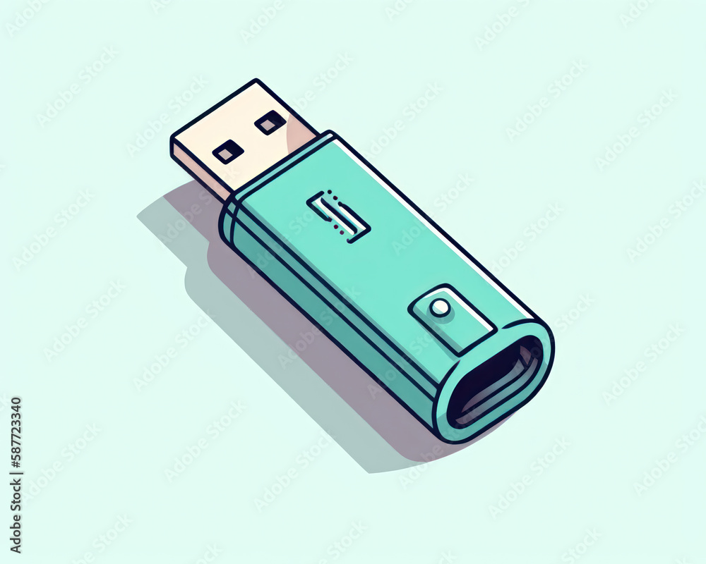 How to Draw a Pendrive Step by Step (Very Easy) - YouTube