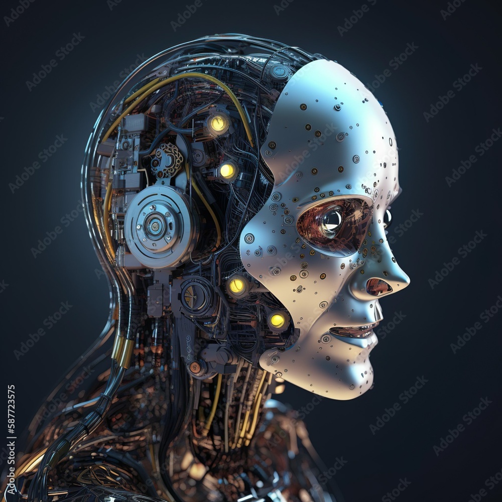 Artificial intelligence, cyborg, 