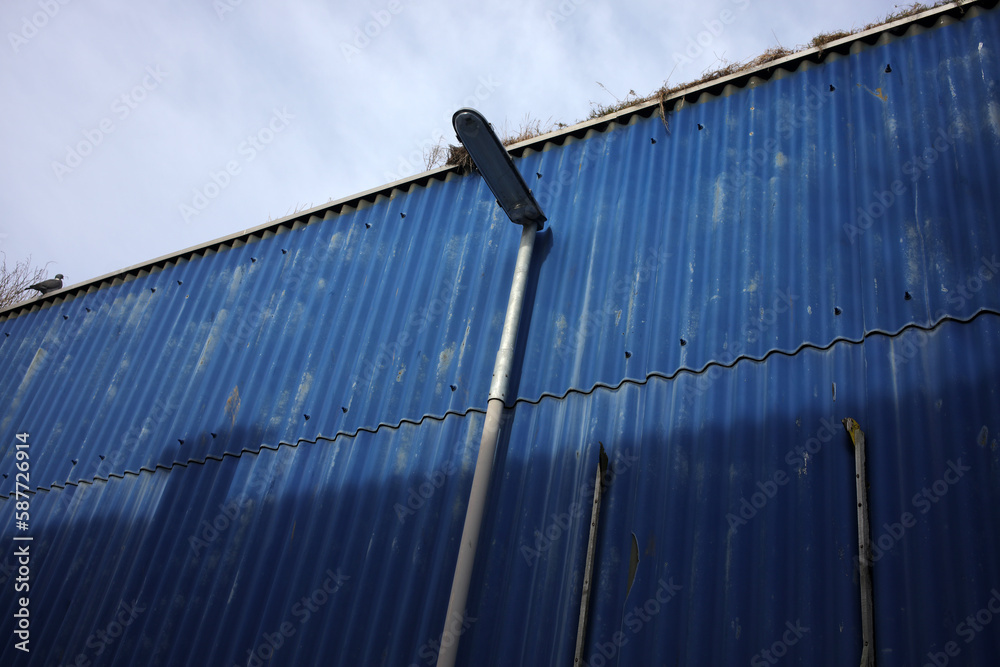 Fototapeta premium Industrial estate - Willowdale place - Aberdeen city - Scotland - UK