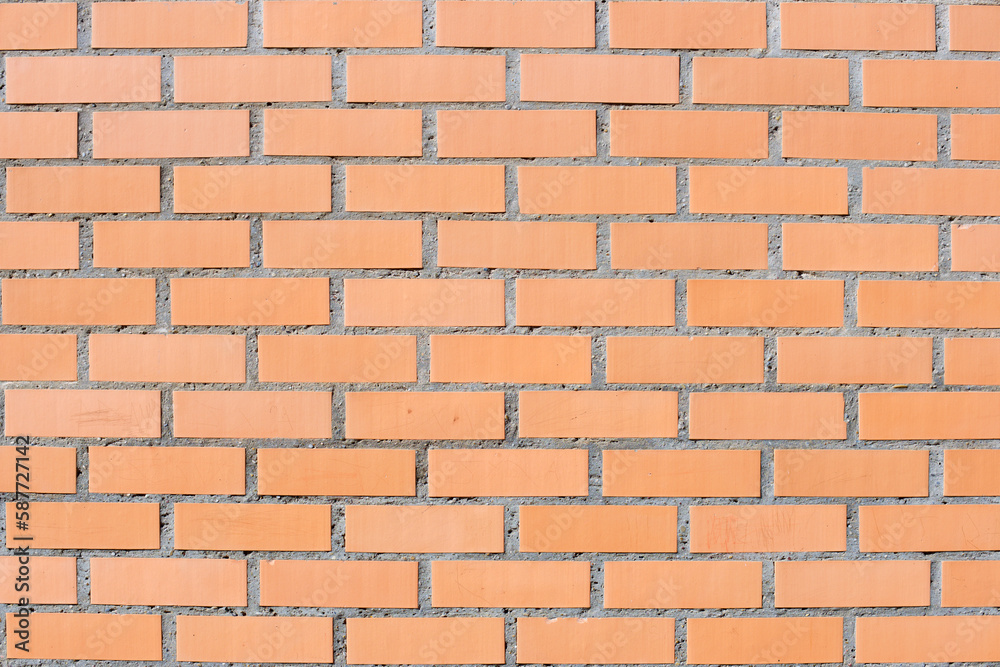 Obraz premium Close-up of a modern brick wall
