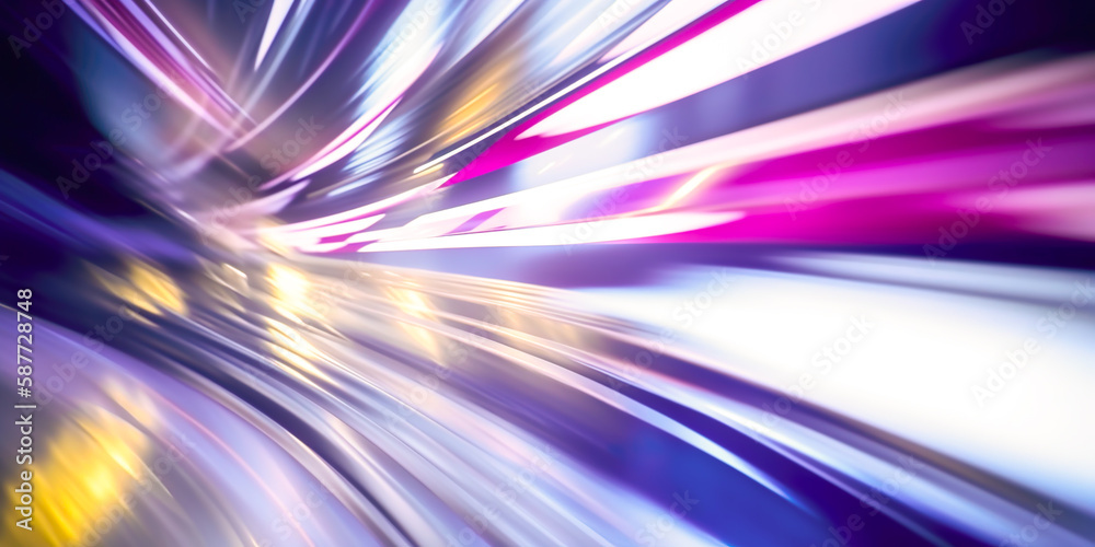 selective focus.hyperloop or warp technology concepts with flow of Digital stream in line multicolor neon.curve swirl shap pattern. digital field and cyberspace.generative ai images selective focus.hyperloop or warp technology concepts with flow of Digital stream in line multicolor neon.curve swirl shap pattern. digital field and cyberspace.generative ai images