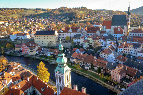 Views from the town of Český Krumlov, Czech Republic