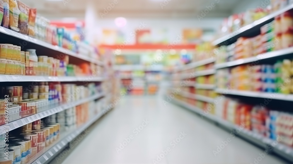 Stunning Supermarket Blurred Backgrounds for Your Creative Projects