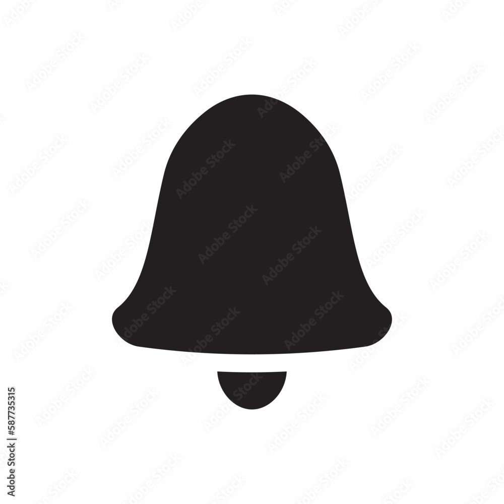 Bell vector icon. Toller icon. Campane vector flat sign design. Notification symbol pictogram. UX UI icon Bell vector icon. Toller icon. Campane vector flat sign design. Notification symbol pictogram. UX UI icon