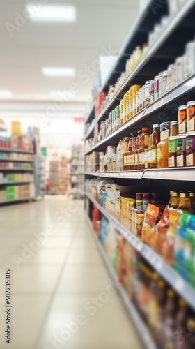 Wallpaper Mural Stunning Supermarket Blurred Backgrounds for Your Creative Projects Torontodigital.ca